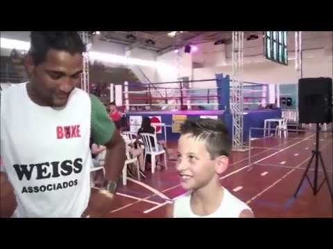Final do Campeonato Catarinense de Boxe 2014 com Yamaguchi Falcão