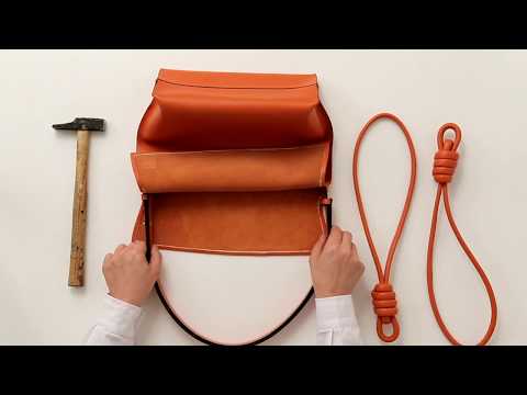 Making the LOEWE Flamenco bag