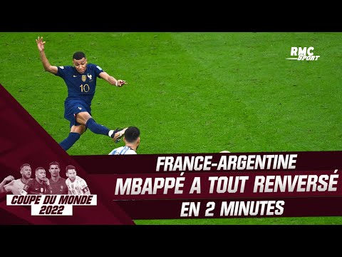 France - Argentine : Deux buts en deux minutes, comment Mbappé a tout renversé