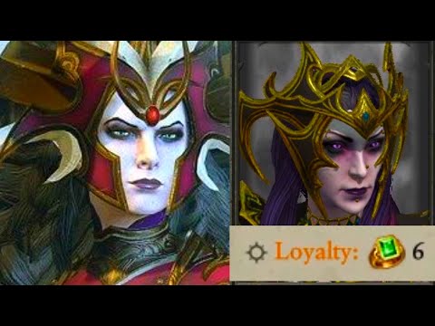 Dark Elves Legendary Lords quotes about their servants. Total War Warhammer 2