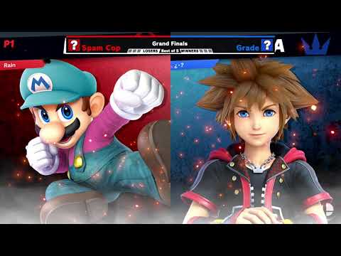 Tempo Revival 4 - Grade (Sora) Vs. Spam Cop (Wolf, Mario) - Grand Finals - Smash Ultimate