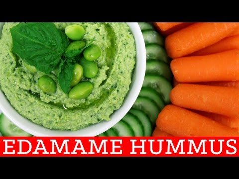 Edamame Hummus! Healthy Recipe - Thirty Second Thursdays by Mind Over Munch