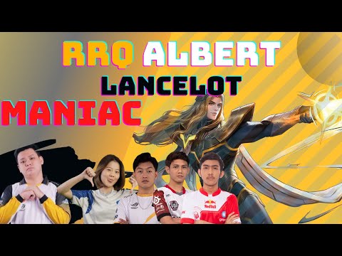 RRQ Albert Main Lancelot mabar sama funi,elle,psycho & branz || Maniac !!!