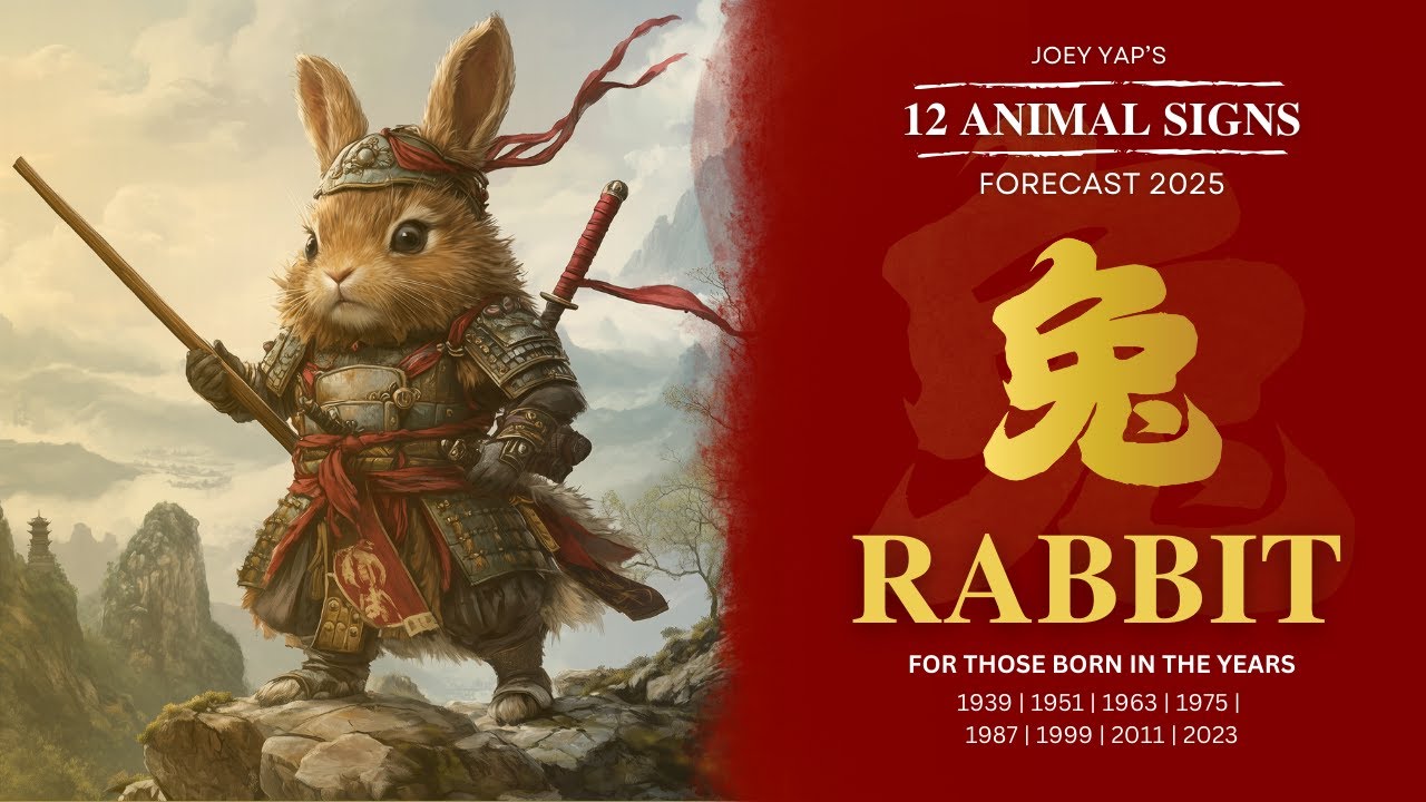 2025 Animal Signs Forecast: Rabbit [Joey Yap]