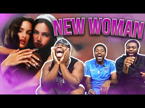 UK YOUTUBERS REACT TO K-POP - NEW WOMAN - LISA FT. ROSALIA