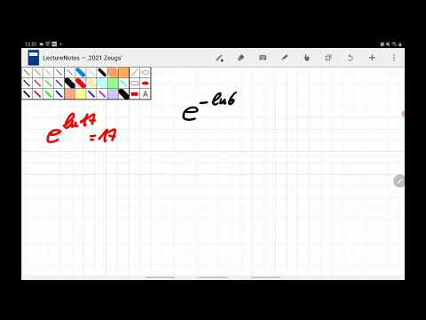 Q11 Term mit e und ln vereinfachen