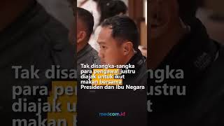 Download lagu MOMEN PARA PENGAWAL DIAJAK JOKOWI DAN IRIANA MAKAN BERSAMA USAI DIGUYUR HUJAN mp3 Download lagu MOMEN PARA PENGAWAL DIAJAK JOKOWI DAN IRIANA MAKAN BERSAMA USAI DIGUYUR HUJAN mp3