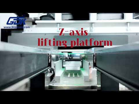 GDK Galaxy Plus Automatic Visual Solder Paste Printer for 0201 component.