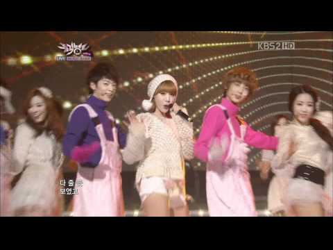 111223 KBS2 Music Bank B1A4, Dal shabet, Boyfriend, APINK-Anger without Wings