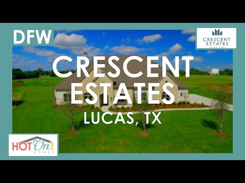 Crescent Estates Custom Homes at Lewis Park Estates in Lucas, TX
