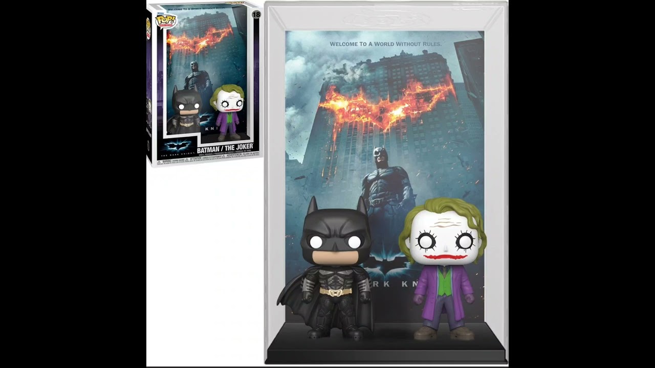 Batman: The Dark Knight Pop! Movie Poster Figure with Case