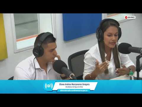 GestiónMunicipal | La alcaldesa de Agua de Dios, Eliana Andrea Manzanares Góngora