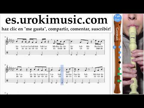 Como Tocar flauta dulce G. Demi Lovato - Tell Me You Love Me Tablatura Parte#2 um-i927