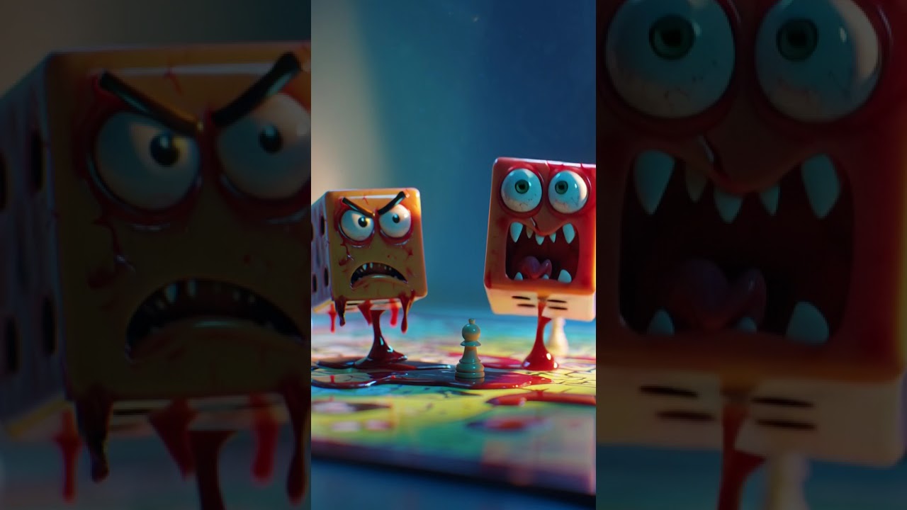 𝐂𝐎𝐋𝐎𝐑𝐅𝐔𝐋 𝐂𝐔𝐁𝐄 𝐂𝐇𝐀𝐒𝐄 🎨🔄👾✨#thelovelyhorrorshow