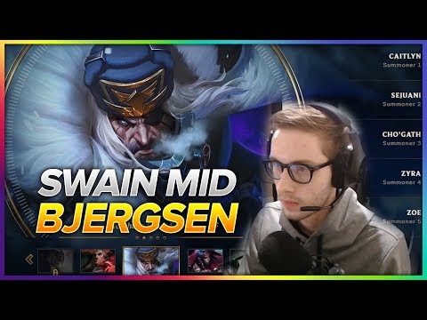 651. Bjergsen Swain vs Zoe Mid - Patch 8.9 Season 8 - BJERGSEN STREAM