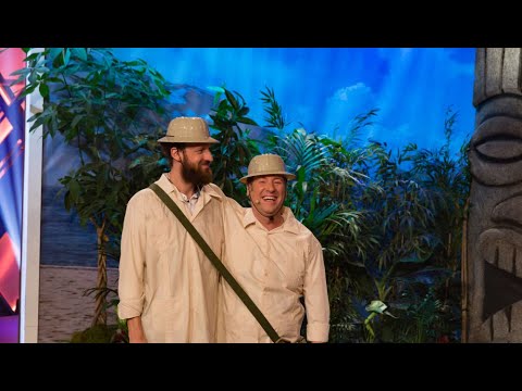 Edu Soto y Carlos Latre se dan un atracón de polvorones en plena selva - Improvisando