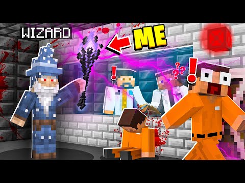 I Became an EVIL WIZARD in MINECRAFT! - Minecraft Trolling Video