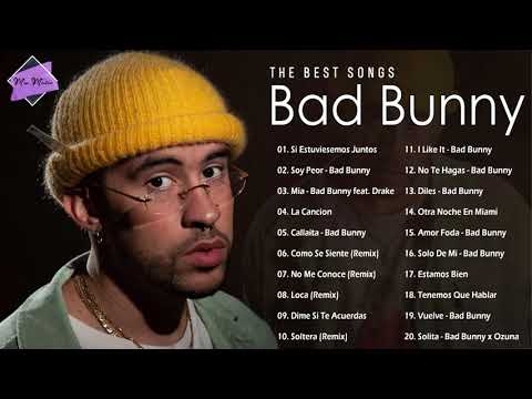 Bad Bunny Top Playlist 2022  Best Songs of Bad Bunny   Bad Bunny Mix 2022