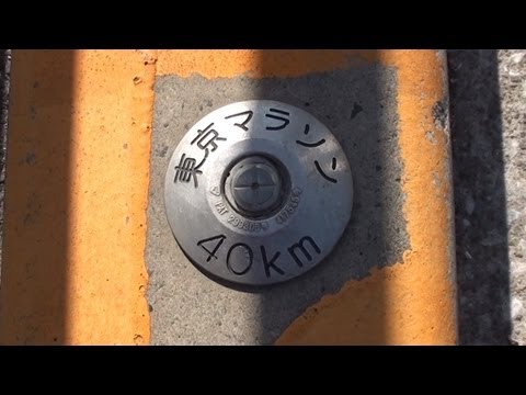 東京マラソン40km地点(東京有明医療大学)
