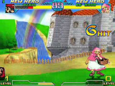 MUGEN All Stars   Mario vs BB Hood