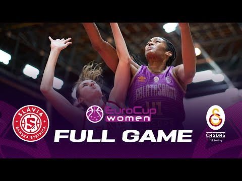 Slavia Banska Bystrica v Galatasaray Cagdas Factoring | Full Basketball Game | EuroCup Women 2022-23