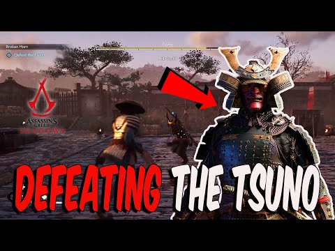 Defeating THE TSUNO in Assassins Creed Shadows The Easy Way