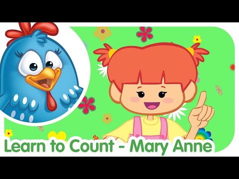 Count to 10 Song With Mary Anne | Lottie Dottie Chicken UK | Nursery Rhymes For Kids