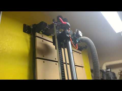 Problem: Onefinity cnc vertical mount x axis slipping when attempting to home