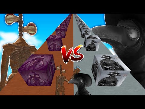 SİREN KAFA ŞANS BLOK VS ÖLÜM DOKTORU ŞANS BLOK! 😱 - Minecraft