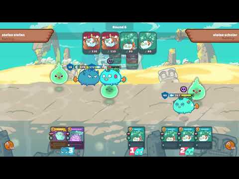 17 Axie Infinity Bone Sail + Bumpy + Axie Kiss(Ivory Chop + Overgrow Keratin + Death Mark)META BUILD