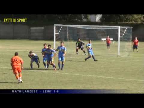Calcio Rivediamoli :  Mathilanzese - Leini'   1-0