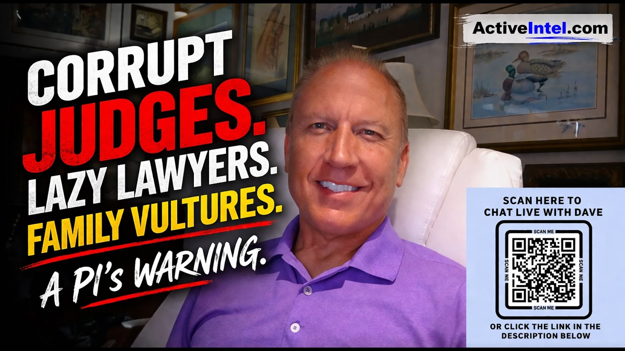 Corrupt Judges, Lazy Lawyers & Family Vultures: A PI's Warning