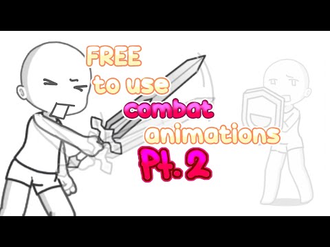 FREE to use combat animations Part 2 [Gl2]