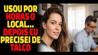 Por isso eu fiquei sem conseguir sentar direito depois…