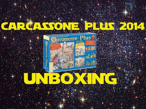 Carcassonne Plus 2014: Unboxing