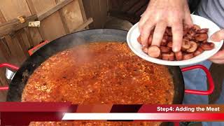 Paella 120 - Seafood, Meat and Veggies