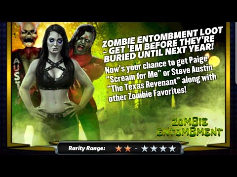 WWE CHAMPIONS: ZOMBIE ENTOMBMENT LOOT #8subsfromgiveaway