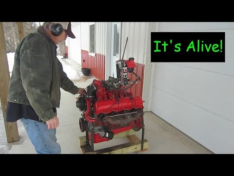 International 345 V8 - Part 2 Start-up