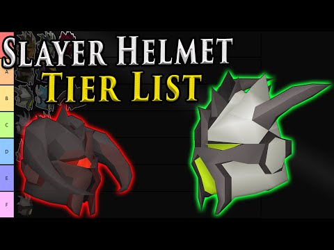 Slayer Helmet Tier List for Oldschool Runescape
