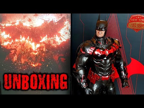 UNBOXING HOT TOYS FUTURA ARKHAM KNIGHT BATMAN