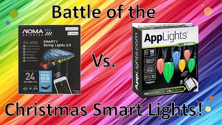 Christmas Lights Battle - Noma vs. Applights! Unboxing