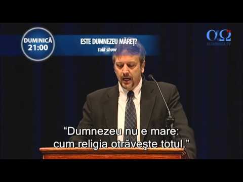 TRAILER: Este Dumnezeu maret? Dezbatere apologetica - Duminica, 24 ianuarie 2016, ora 21, la AOTV