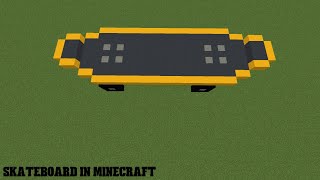 Skateboard in Minecraft