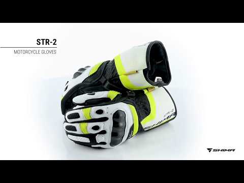 Мотоперчатки SHIMA STR 2 Fluo