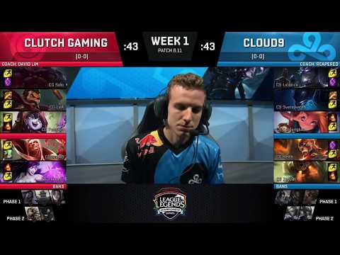 CG (Apollo Vladimir ) VS C9 (Keith Brand )Highlights   2018 NA LCS Summer W1D1