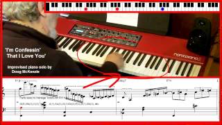 &#39;I&#39;m Confessin&#39; That I Love You&#39;- jazz piano tutorial