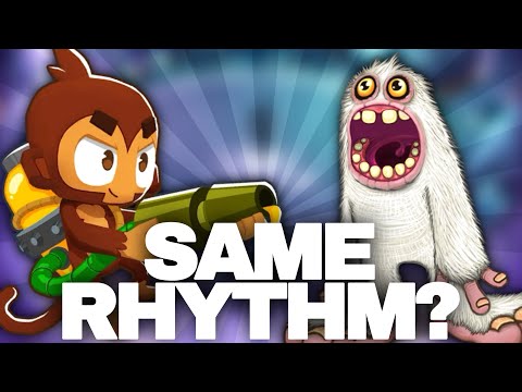 These GAMES OST Have The Same Rhythm? - My Singing Monsters - BTD6