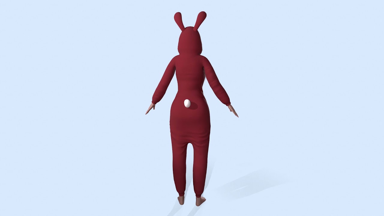 Girl kigurumi bunny 2