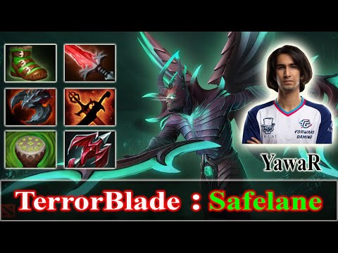 MIRACLE YaWaR [Terrorblade] Power of Hard Carry Raid Boss Late Game Dota 2 | Best Pro MMR Gameplay