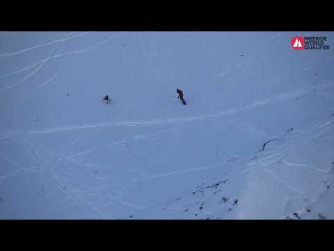 Winning Run Snowboard Men Hugo Serra (FRA) | Verbier Freeride Week by Dynastar FWQ 2* Day 1